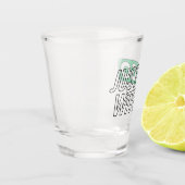 ちょうどそれを行く ショットグラス (左)