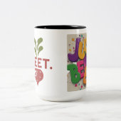 ちょうどそれを見る ツートーンマグカップ (中央)