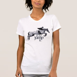 ちょうどそれを跳んで下さい Tシャツ