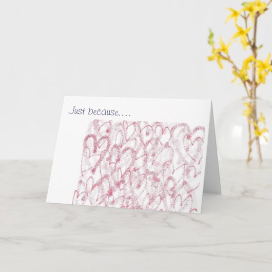 ちょうどので…. 私は愛します カード (黄色い花)