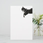 ちょうどぶら下がったな猫の文房具 便箋 (スタンド正面)