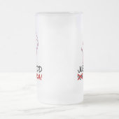 ちょうどウォッカを加えて下さい フロストグラスビールジョッキ (中央)