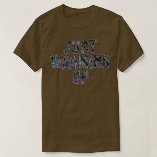 ちょうどウォームアップ Tシャツ (デザイン正面)
