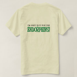 ちょうどエンドルフィンのランナーのワイシャツのためのそれで Tシャツ