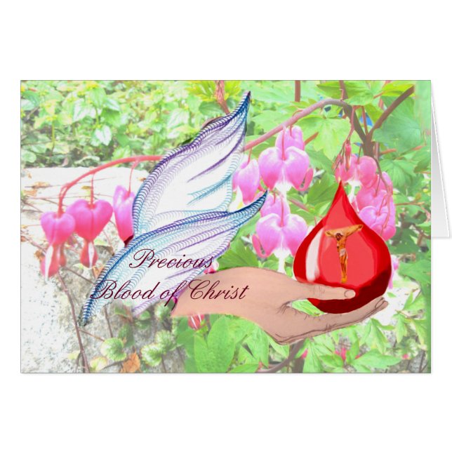 ちょうどカードの代りに祈りの言葉を送って下さい (正面横)