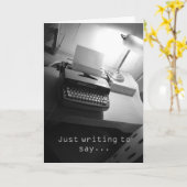 ちょうどカードを書くこと カード (黄色い花)