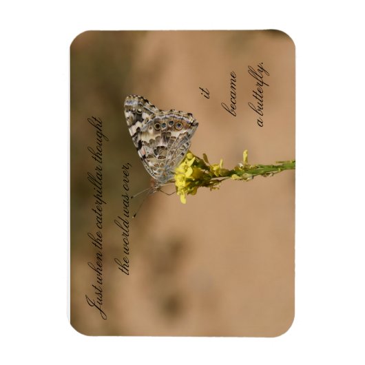 ちょうどキャタピラ考えーが – マグネット (縦)