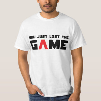 ちょうどゲームを失った Tシャツ
