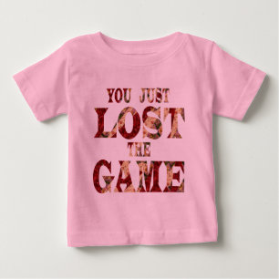 ちょうどゲーム-インターネットのミーム--を失った ベビーTシャツ