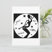 ちょうどスマイルと幸せになれおもしろいば、スティック女性 シーズンカード (スタンド正面)