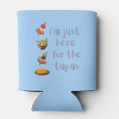 ちょうどタパスを取りに来たおもしろい 缶クーラー (裏面)