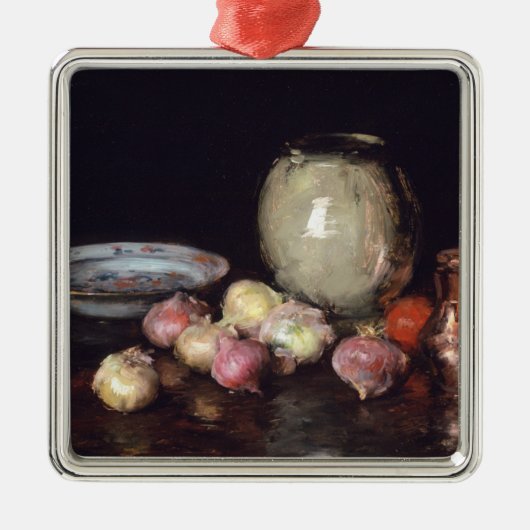 ちょうどタマネギ メタルオーナメント (正面)