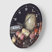 ちょうどタマネギ ラージ壁時計 (傾斜)