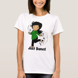 ちょうどダンスの女性Tシャツ Tシャツ
