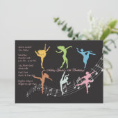 ちょうどダンスの招待状 招待状 (スタンド正面)