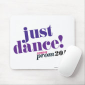 ちょうどダンス-紫色 マウスパッド (マウス)