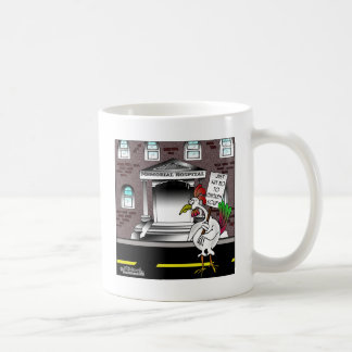 ちょうどチキンスープを拒否して下さい コーヒーマグカップ