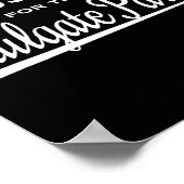 ちょうどテールゲートのパーティー- Football Ta ポスター (角)