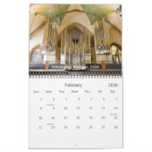 ちょうどドイツ-管器官のカレンダー カレンダー (2月 2026)