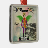 ちょうどドラッグがあります女王のオーナメントがあないで下さい メタルオーナメント (右)