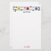 ちょうどノートの文房具 便箋 (正面/裏面)