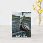 ちょうどノートの/Noteカード カード (黄色い花)