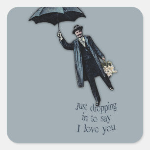 ちょうどバレンタインに降りる スクエアシール