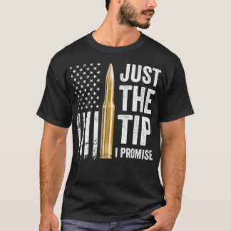 ちょうどヒント私は銃の所有者おもしろいプロ銃Uを約束 Tシャツ