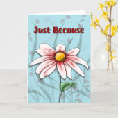 ちょうどベディジー カード (黄色い花)