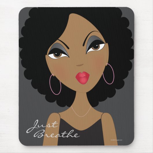 ちょうどマウスパッドを呼吸して下さい マウスパッド (正面)