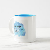 ちょうどマグのデザインを書いて下さい ツートーンマグカップ (正面左)