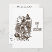 ちょうどメモHumpty Dumpty (誕生会) 招待状 (正面/裏面)