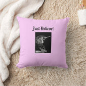 ちょうどユニコーンを信じて下さい クッション (ブランケット)