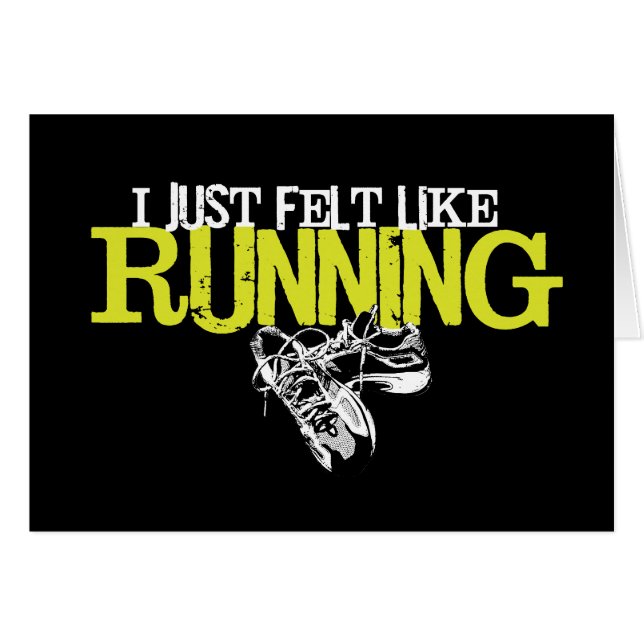 ちょうどランニングのように感じました (正面横)