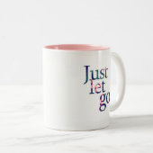 ちょうどリラックスさせるなマグは放します ツートーンマグカップ (正面右)