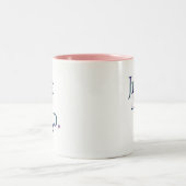 ちょうどリラックスさせるなマグは放します ツートーンマグカップ (中央)