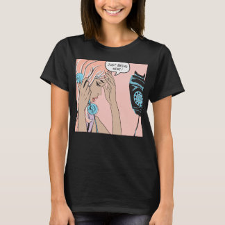 ちょうどワインを持ってクラシック来る Tシャツ