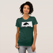 "ちょうど乗車"のレーサータンク Tシャツ (正面フル)