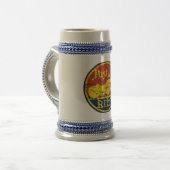 ちょうど乗車 ビールジョッキ (正面左)