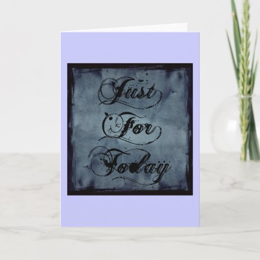 ちょうど今日のために カード (正面)