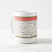 ちょうど今日のマグのために コーヒーマグカップ (正面左)