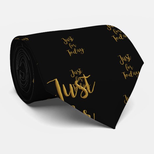 ちょうど今日の金ゴールドの引用文のオウムNA 12のステップ回復のために ネクタイ (ロール)