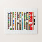 ちょうど余りにも多くの列車を有することができません! ジグソーパズル (横)