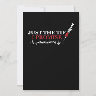 ちょうど先端PhlebotomistハートビートPhlebotomy Gif 招待状