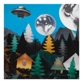 ちょうど別のコロラド州UFO ポスター