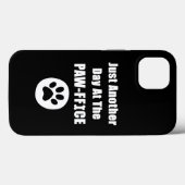ちょうど別の日にパフかわいい犬のパンプン Case-Mate iPhoneケース (裏面 (横))