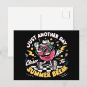 ちょうど別の日に近い夏休み先生 ポストカード (正面/裏面)