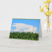 ちょうど別の時代遅れは健康なカードを得ます カード (黄色い花)