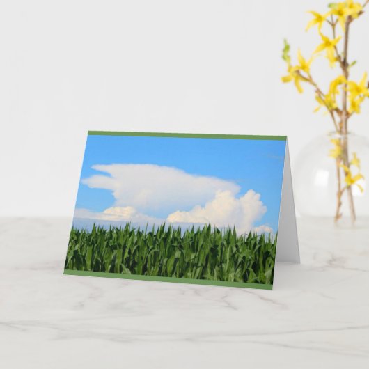 ちょうど別の時代遅れは健康なカードを得ます カード (黄色い花)