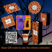 ちょうど別の猫の熱狂する女性の魔女ハロウィーン シーズンカード